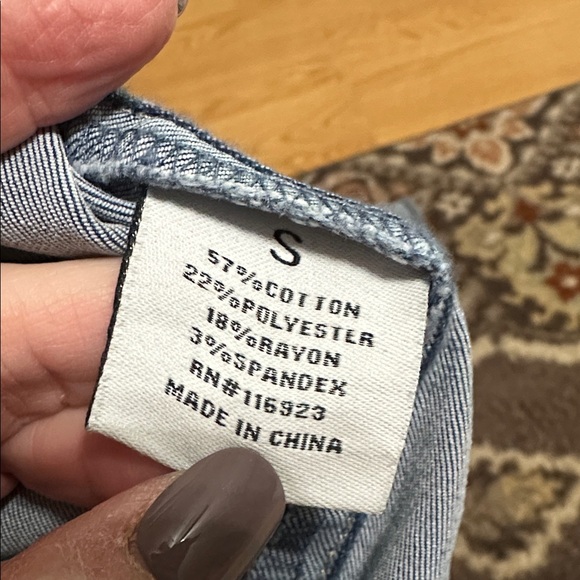 Easel Light Blue Flare Jeans Stretch Jeans Small - Picture 7 of 7